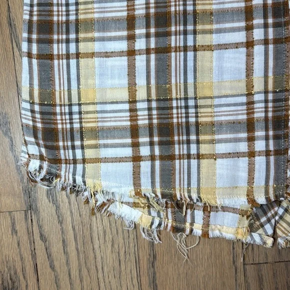 We The Free Free People Women’s The Free Park Ranger Plaid Button Up Shirt PS - Picture 5 of 13